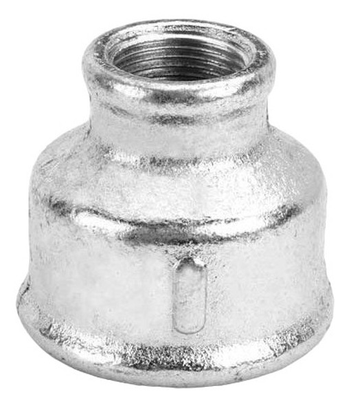 Cupla Reducción Hierro Galvanizado 1.1/2 X 3/4 Pulgadas 1