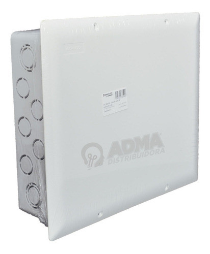 Caja De Pase Embutir Pvc Con Tapa 250x300x90 Genrod 1