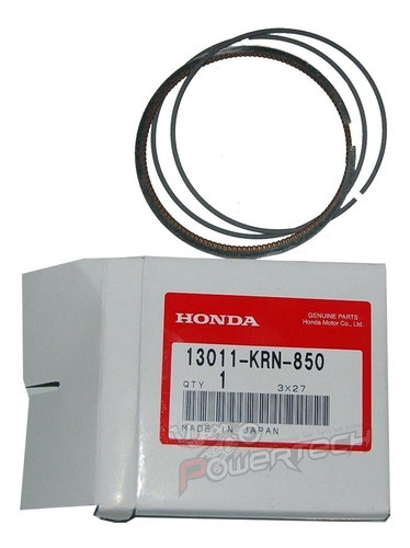 Juego De Aros Piston Honda Crf 250 05 - 07 Originales Honda 1