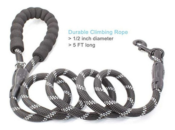 Baapet 2 Paquetes De Correas Para Perros Resistentes De 5 Pi 1