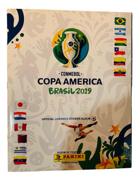 Álbum Copa America Brasil 2019 Panini - 258 Figuritas 0