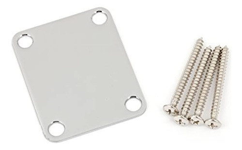 Placa De Mástil De Estilo Vintage De 4 Pernos Fender, Lisa, 0