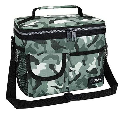 Bolsa Lanchera Opux Camo Green 0