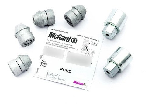 Tuercas Antirrobo Ford Fiesta/ka/focus/mondeo/smax Original 1