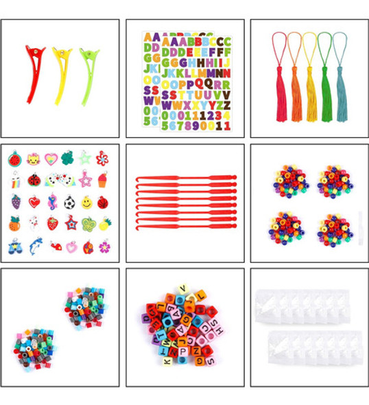 Kit De Telar Con 37 Colores Y Accesorios Para Manualidades 1