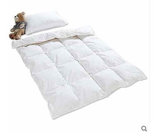 Edredon De Plumon De Ganso Blanco Ligero Para Todas Las Es 0