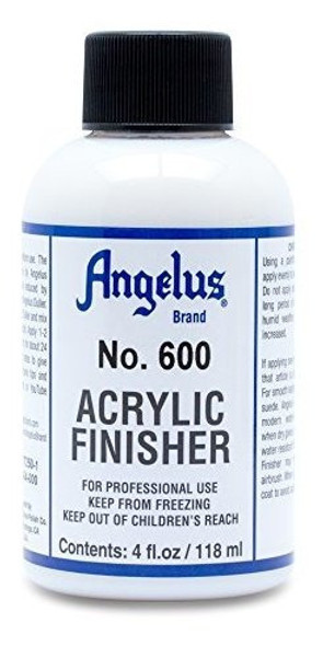 Acabado De Pintura De Cuero Acrilico Angelus Brand No 600 4o 0