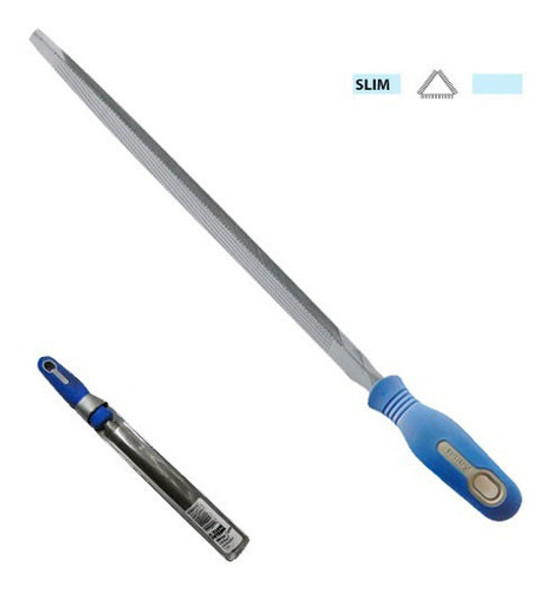 Lima Triángulo Para Sierra Slim Cuello - 8  - Con Mango 0