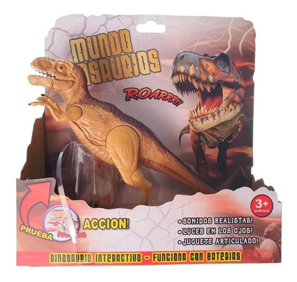 Dinosaurio T-rex Con Luz Y Sonidos Dinosaur Planet 1