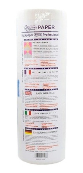 Pack X 5 Papel Cuello De Corte Barbería Peluquería 1 Pack X 5 Papel Cuello De Corte Barbería Peluquería 1