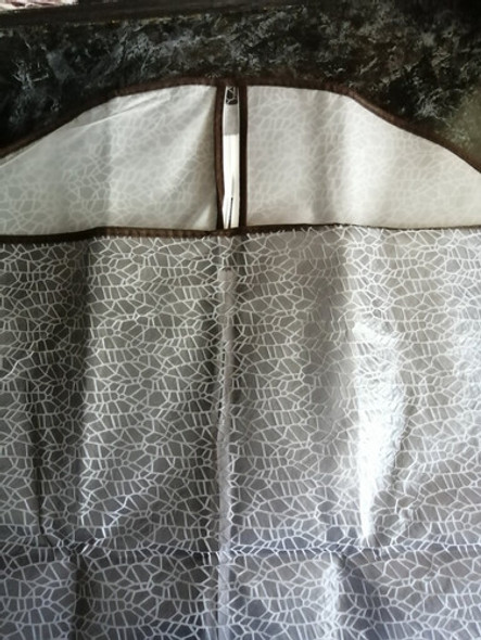 Porta Traje Funda Protectora Ropa Cierre 60x130 Cm 1