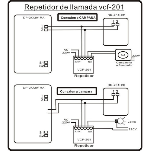 Repetidor Para Portero Electrico Commax Dpra101 Y Dpra201 1