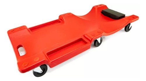 Camilla Taller Mecanico Carro 91cm 140kg Reforzada Roja 0