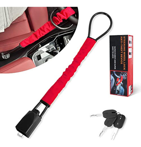 Cerradura De Cinturón De Seguridad Para Volante, 0