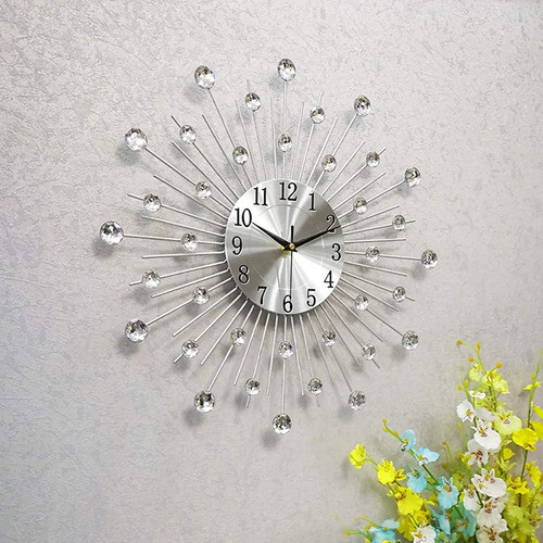Adahx Reloj De Pared Moderno De Cristal 3d Reloj De Pared Co 1