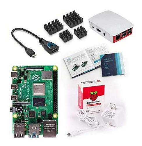 Vilros Raspberry Pi 4 Kit Basico De Iniciacion Con Funda O 0