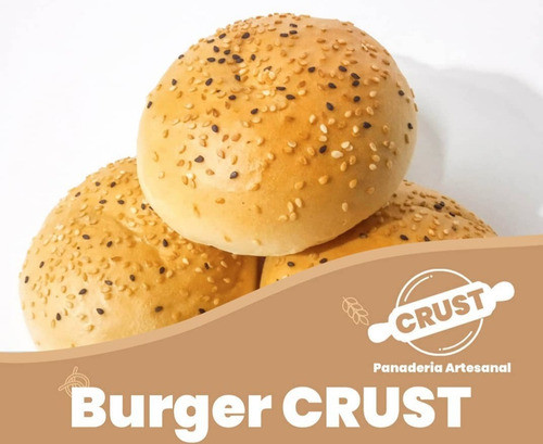 Pan De Hamburguesa Tipo Brioche 0
