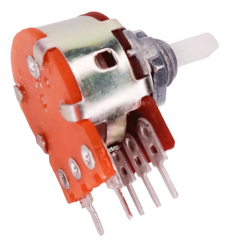 3 Potenciometros 16mm 500k Lineal Con Llave Eje De 4mm 1