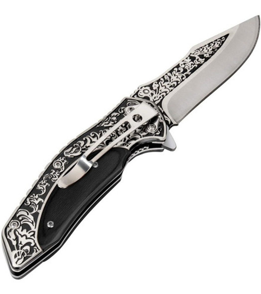 Cuchillo Navaja Plegable Acero Inoxidable | Casvano 1 Cuchillo Navaja Plegable Acero Inoxidable | Casvano 1