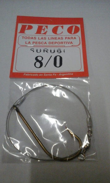 Linea Peco Para Surubi Nro. 8-0 Con Plomo 0