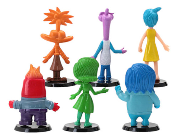 Intensamente Set Mini Figuras Acción Muñecos Juguete 1