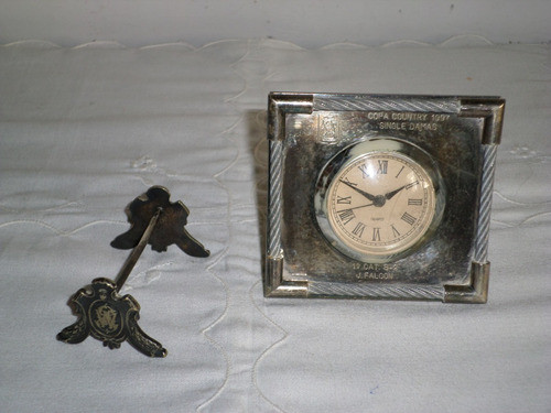 Antiguo Posa Cubiertos Christofle Inicialado Y Reloj A Pila 0