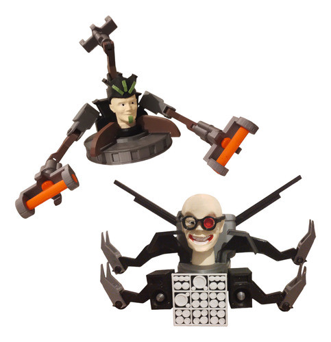 Figuras Skibidi Toilet Articuladas Combo X 5 Unidades 1