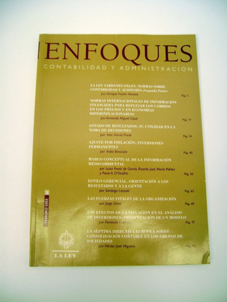 Revista Enfoques Contabilidad Y Administracion Feb2003 Boedo 0 Revista Enfoques Contabilidad Y Administracion Feb2003 Boedo 0