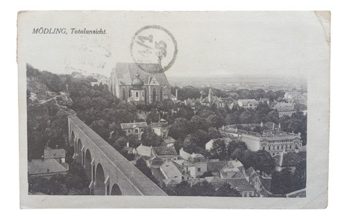 Austria Mödling Vista Total 1930 Postal 0
