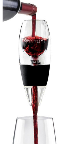 Aireador, Instantáneo, De Vino Tinto, Silicona, Negro 1