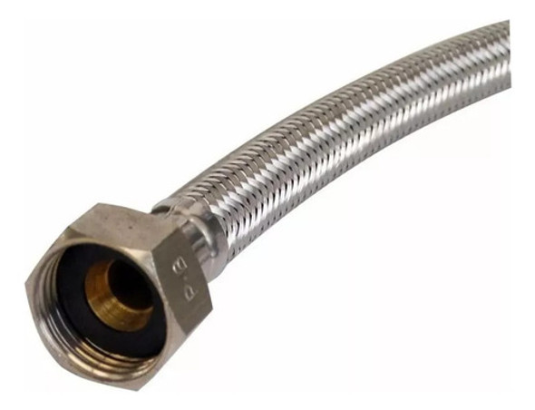 Flexible Mallado Acero Inoxidable Agua Caliente 1/2 X 40 Cm 0