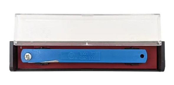 Galga De Acero Inoxidable Huaqi - 17 Medidas, 0.02 - 1.00mm 1 Galga De Acero Inoxidable Huaqi - 17 Medidas, 0.02 - 1.00mm 1