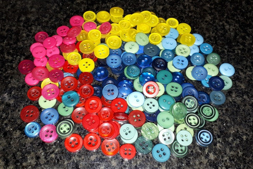 Botones Surtidos Lleva 1250 Paga 1000! Manualidades Colegios 0