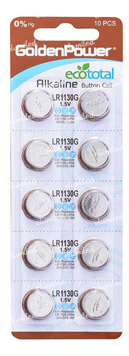 10 Pilas Lr1130 / 389 / Lr54 / 189 / V10ga 1.5v Alcalina 0