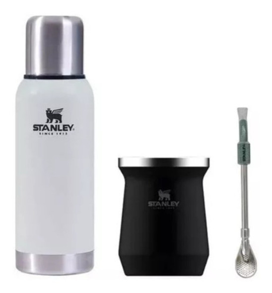 Kit Termo Adventure 1 Litro, Mate Y Bombilla Stanley Kirkor 0 Kit Termo Adventure 1 Litro, Mate Y Bombilla Stanley Kirkor 0
