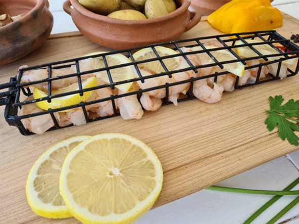 La Brochetera® Clásica Para Asar Brochettes A La Parrilla 1