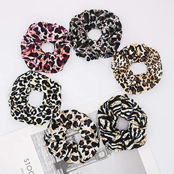 Dinprey - Juego De 12 Coleteros De Pelo Con Estampado De Leo 1