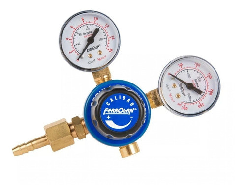 Regulador De Oxigeno Con 2 Relojes Micro Ferrolan Lacueva 1