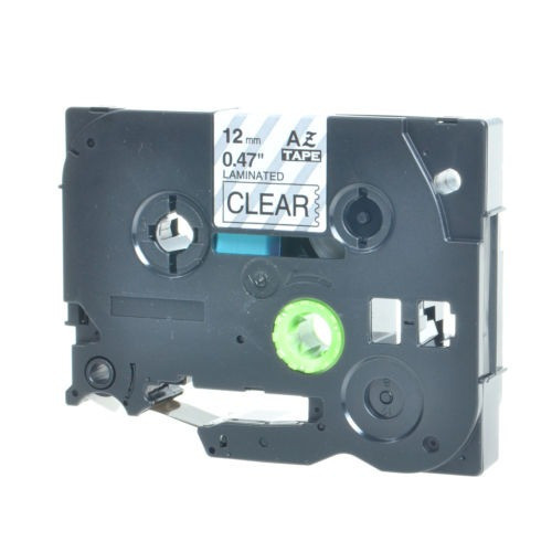 5pk Tz131 Tze131 Negro Sobre Cinta Etiqueta Clara Para Broth 1