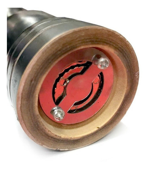 Molinillo Pimentero Sal Pimienta Madera 20cm Dientes Metal 1