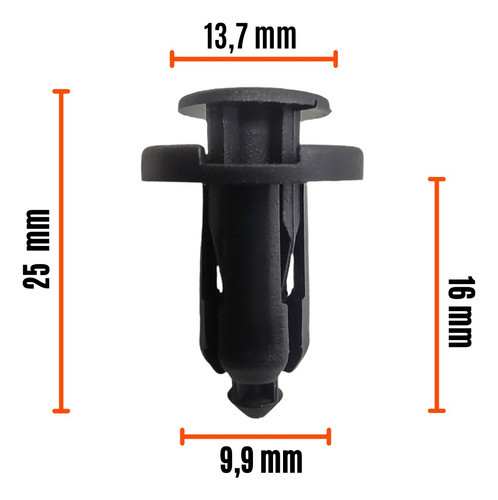 Clip Grampa Traba Paragolpe Impreza Legacy X5 C 1