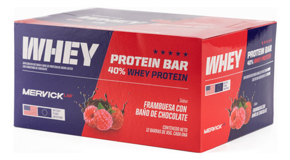 Barra Proteica Para Ganar Musculos Grandes Y Fuertes Mervick 0