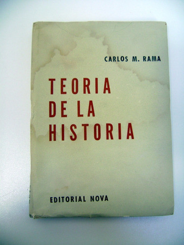 Teoria De La Historia Carlos Rama Editorial Nova Boedo 0