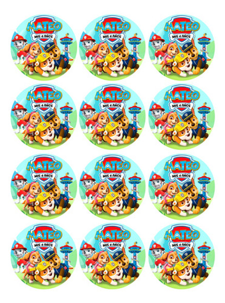 Paw Patrol Patrulla Canina (kit Para Imprimir) 0