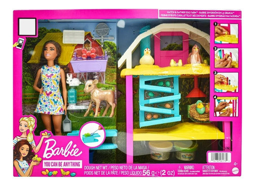 Muñeca Barbie Y Su Granja Con Accesorios  Mattel 0