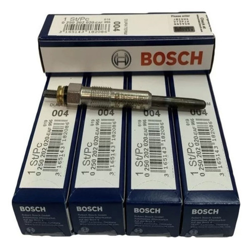 Bujia Pre Calentamiento Bosch X4 Peugeot 207 1.9 Diesel Dw8 0