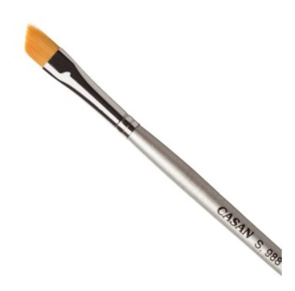 Pincel Casan Angular Serie 988 Toray Dorado N°20 1