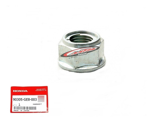 Tuerca Columna Direccion Original Honda Trx 300 400 Moto Sur 0