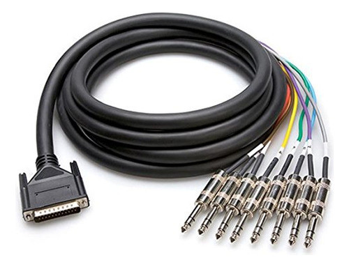 Hosa Dtp803 Balanced Snake Db25 A 1/4  Trs - (9,75 Pies) (ne 0