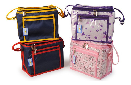 D&p 27142 Lunchera 651smc Con Bolsillo Tela Estampada Con Cr 0